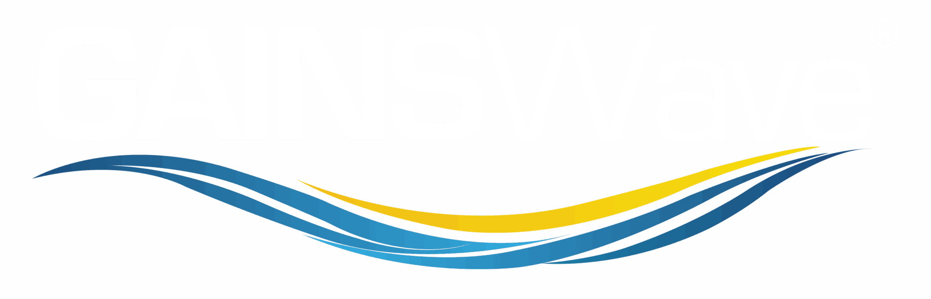 GAINSWave Logo White with Colored Wave GAINSWave Logo White with Colored Wave scaled